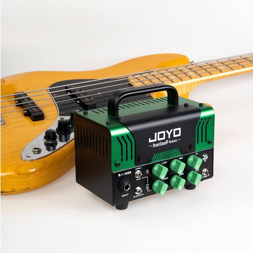 50W Bass Hybrid Tube Amp Head 3-Band EQ Bluetooth FX Loop