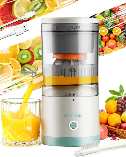 USB Rechargeable Citrus Juicer Cordless Portable Anti Drip BPA Free