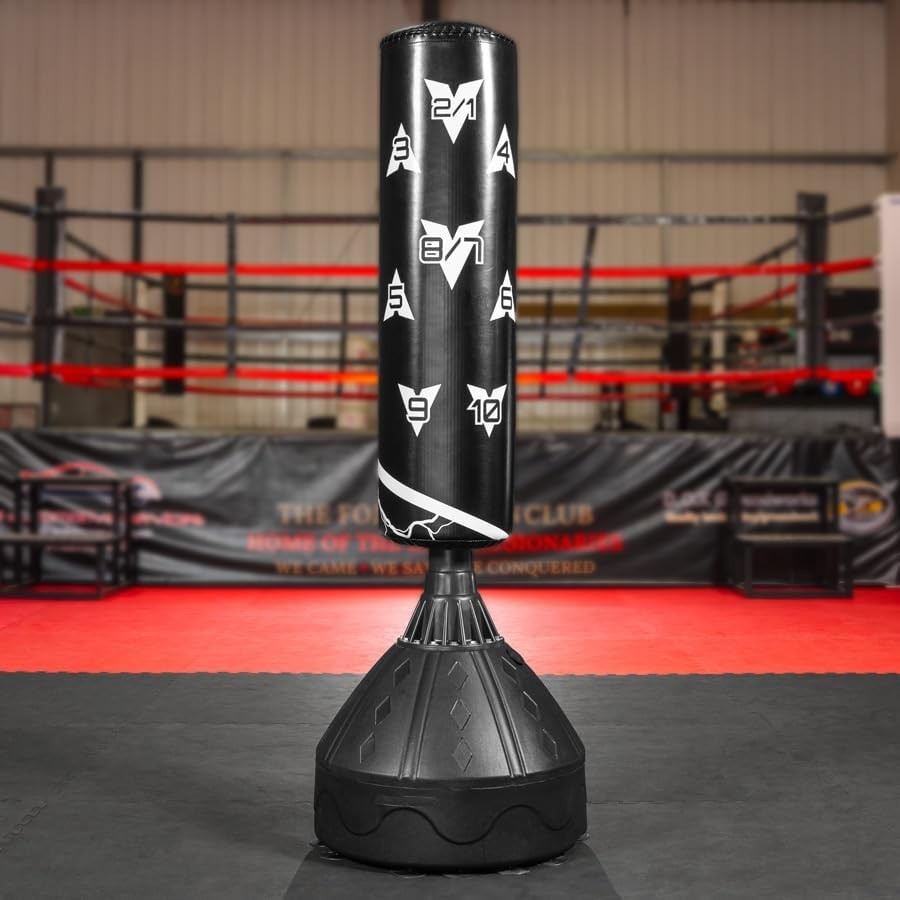 6ft Free Standing Punch Bag Heavy Duty Boxing Kickboxing MMA