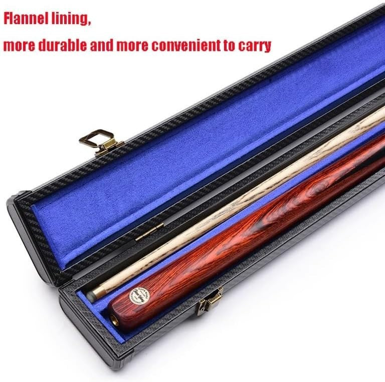 57in One Piece Snooker Pool Cue 19oz Ash Wood 10.2mm Tip Pro