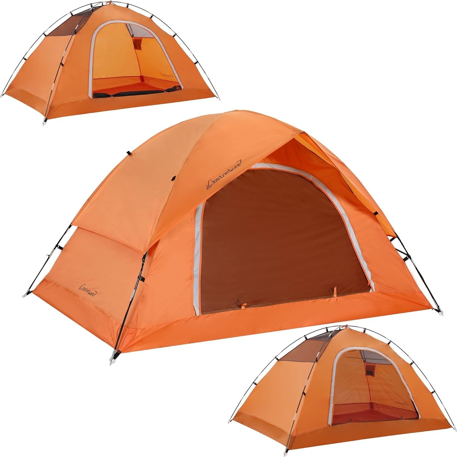 2 Man Waterproof Camping Tent Lightweight Dome Easy Set Up Hiking