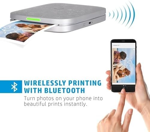Sprocket 3x4” Instant Photo Printer Wireless Zink iOS & Android