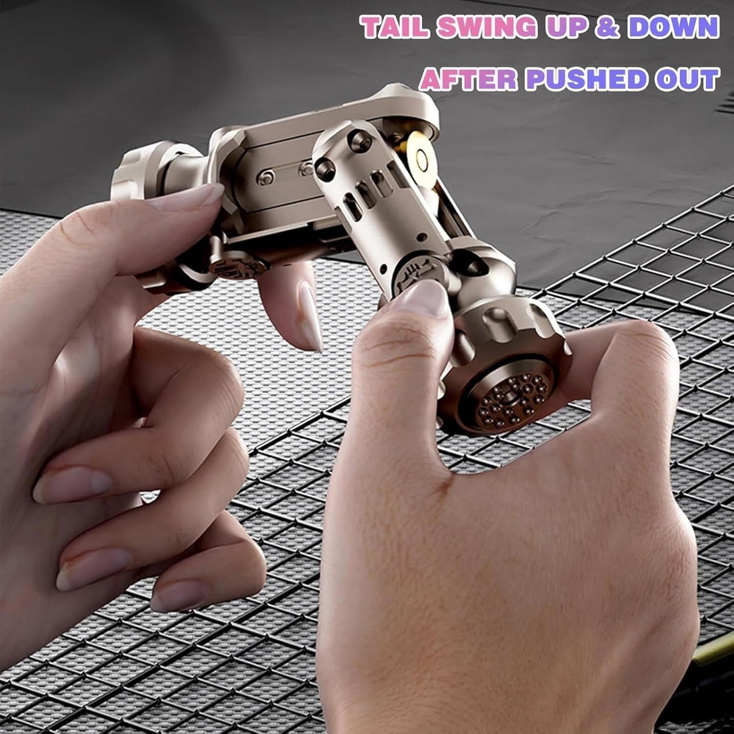 Metal Fidget Spinner Slider Combo Silent EDC Stress Relief Focus Toy
