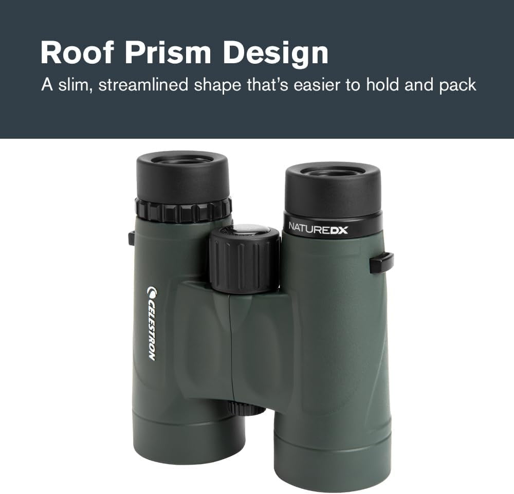 10x42 Waterproof Binoculars HD Long-Range Birdwatching Hiking Outdoor Travel