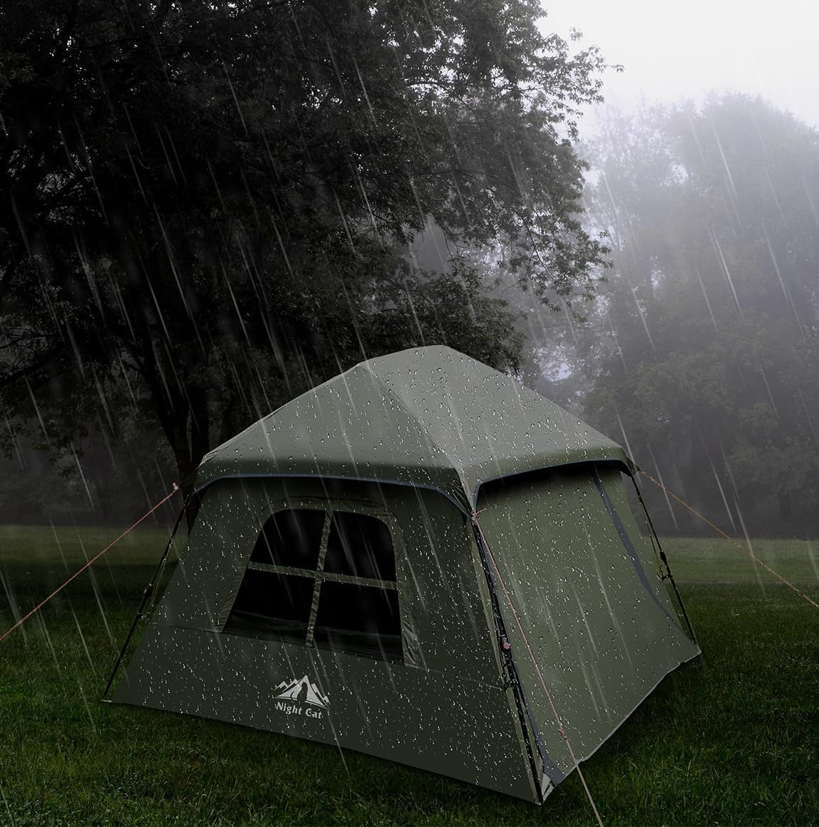 Pop Up Camping Tent 1-4 Person Waterproof Festival