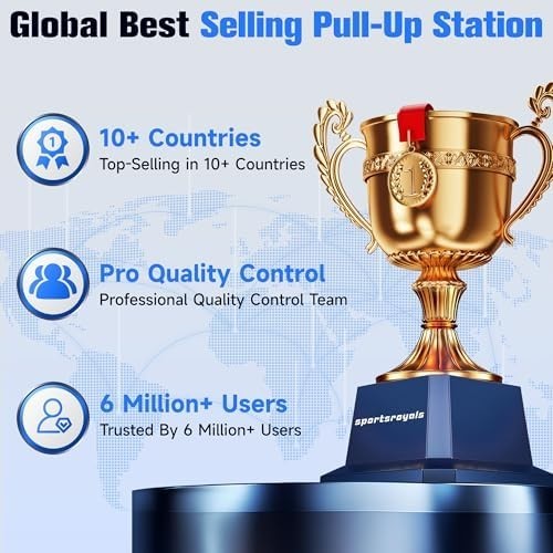 Heavy-Duty Pull Up Dip Station 5-in-1 Home Gym Tower 204KG Capacity Alloy Steel