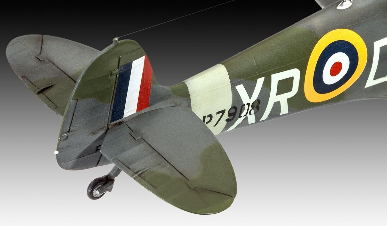 1:48 Spitfire Mk.II Fighter Model Kit WWII Aircraft Plane Build Set Toy