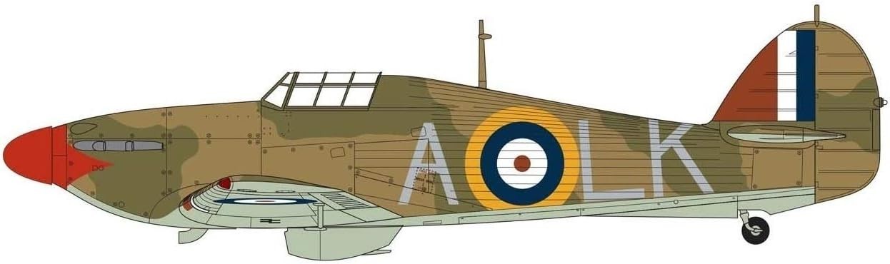 1:48 Scale WWII Fighter Plane Model Kit - Precision Build, Paint & Display