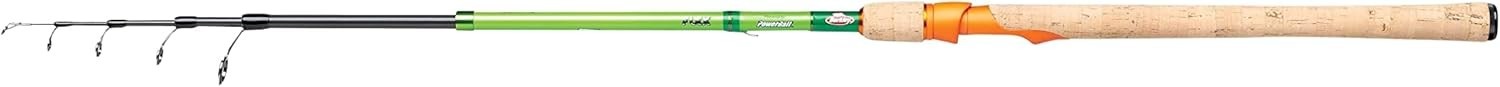 Telescopic Trout Spinning Rod 2.4m 5-15g Carbon Fibre