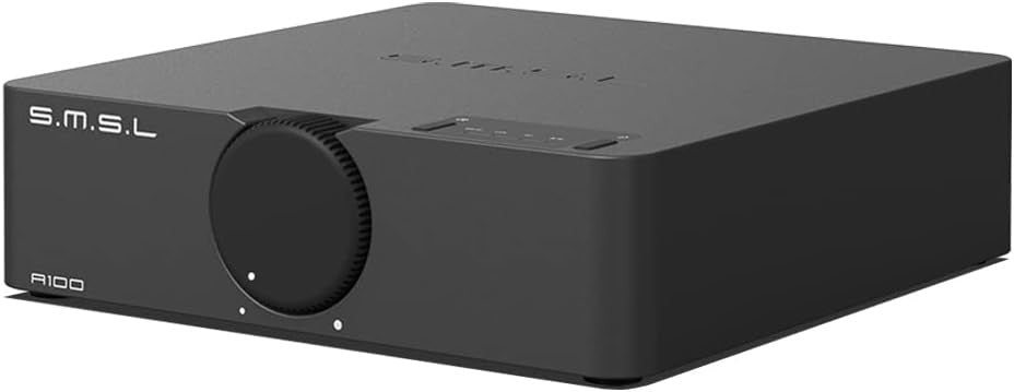 Bluetooth 5.0 Class D Stereo Amplifier 80Wx2 Mini HiFi Amp