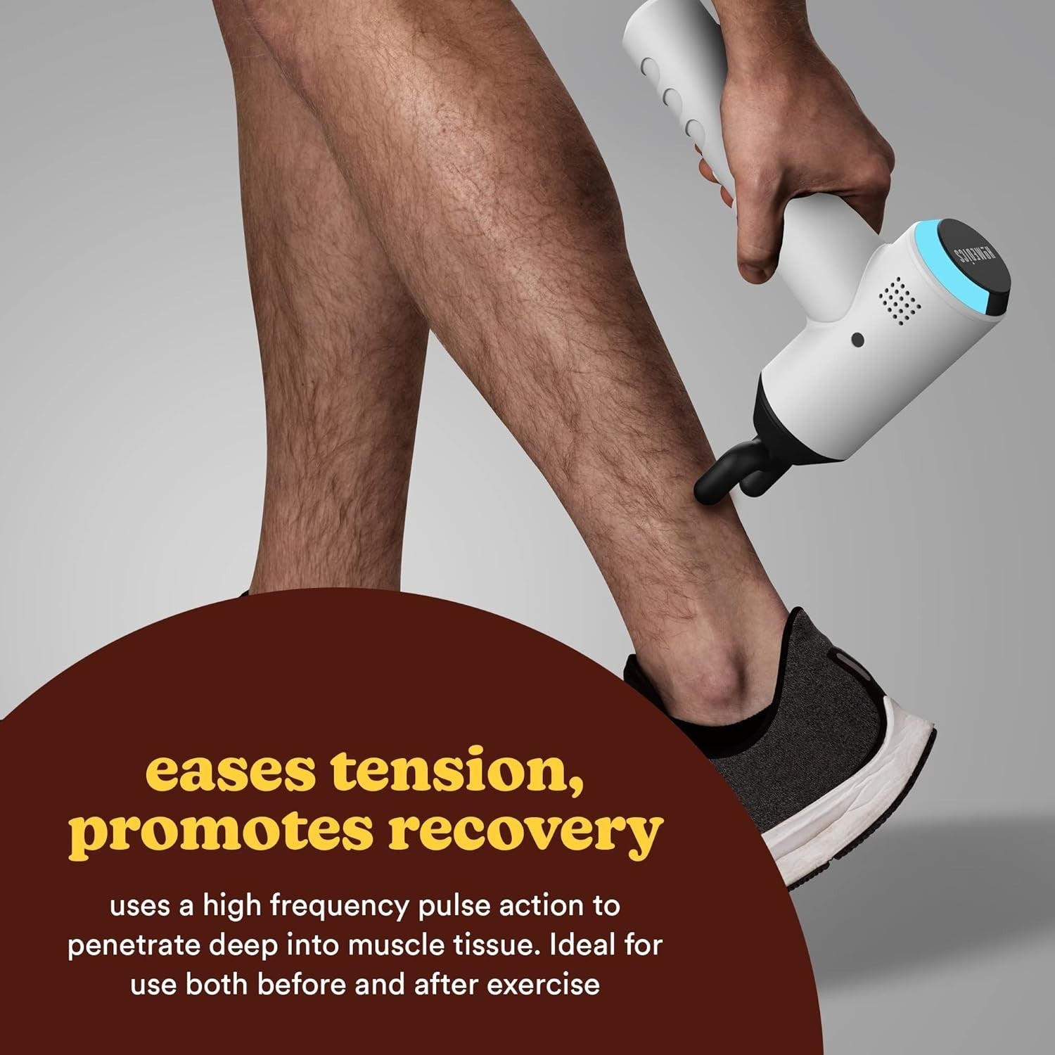 Deep Tissue Massage Gun Handheld Percussion Muscle Relief 5 Heads