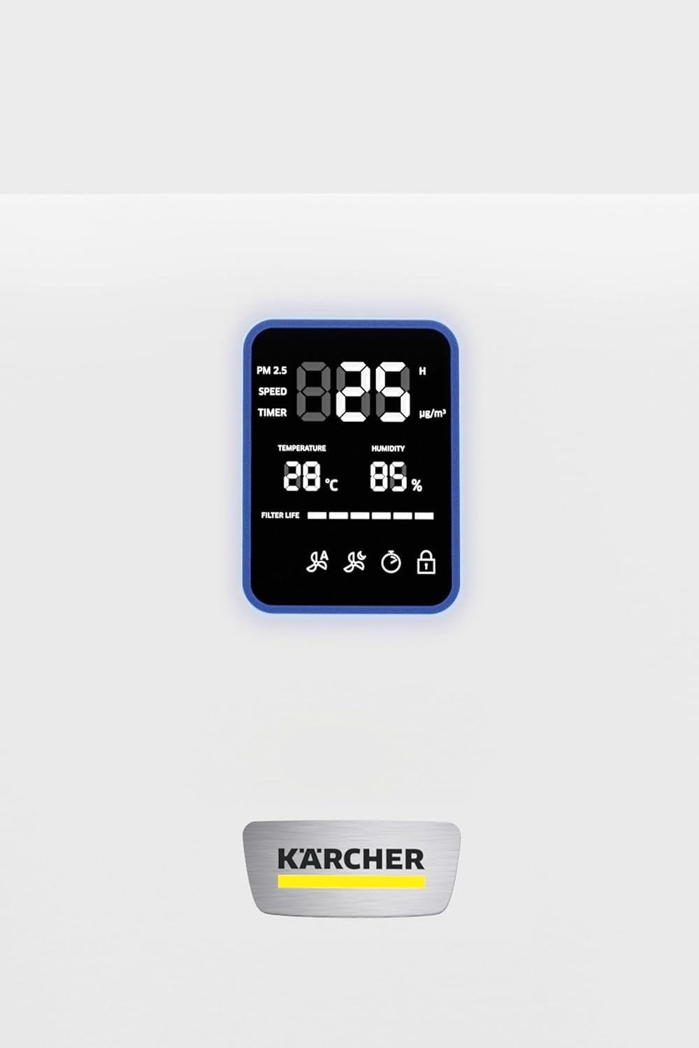 HEPA Air Purifier 520m³/h Large Room 50m² Auto Night Mode