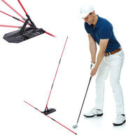 Golf Alignment Stick Holder 7 Angle Swing Plane Trainer