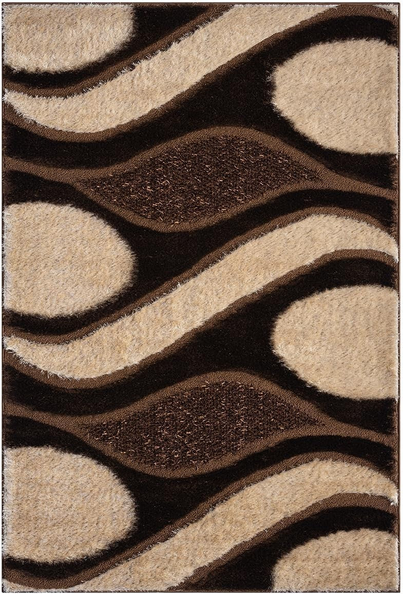 Washable Non Slip Runner Rug 60x110cm Swirl Hallway Kitchen Door Mat