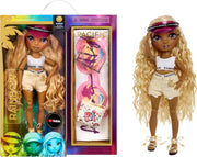 Fashion Doll Beach Outfit Interchangeable Legs Stand Sunglasses Tote