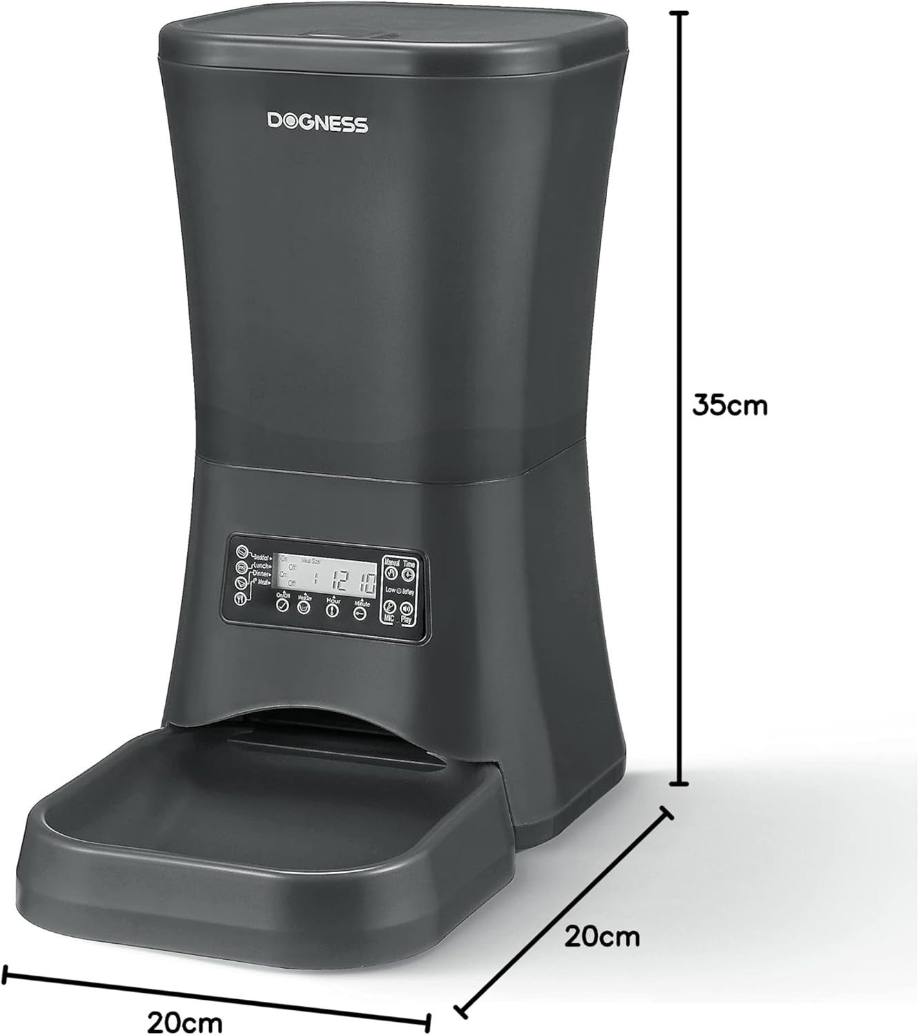 9L Automatic Dog Feeder Large Capacity Timer Food Dispenser Control