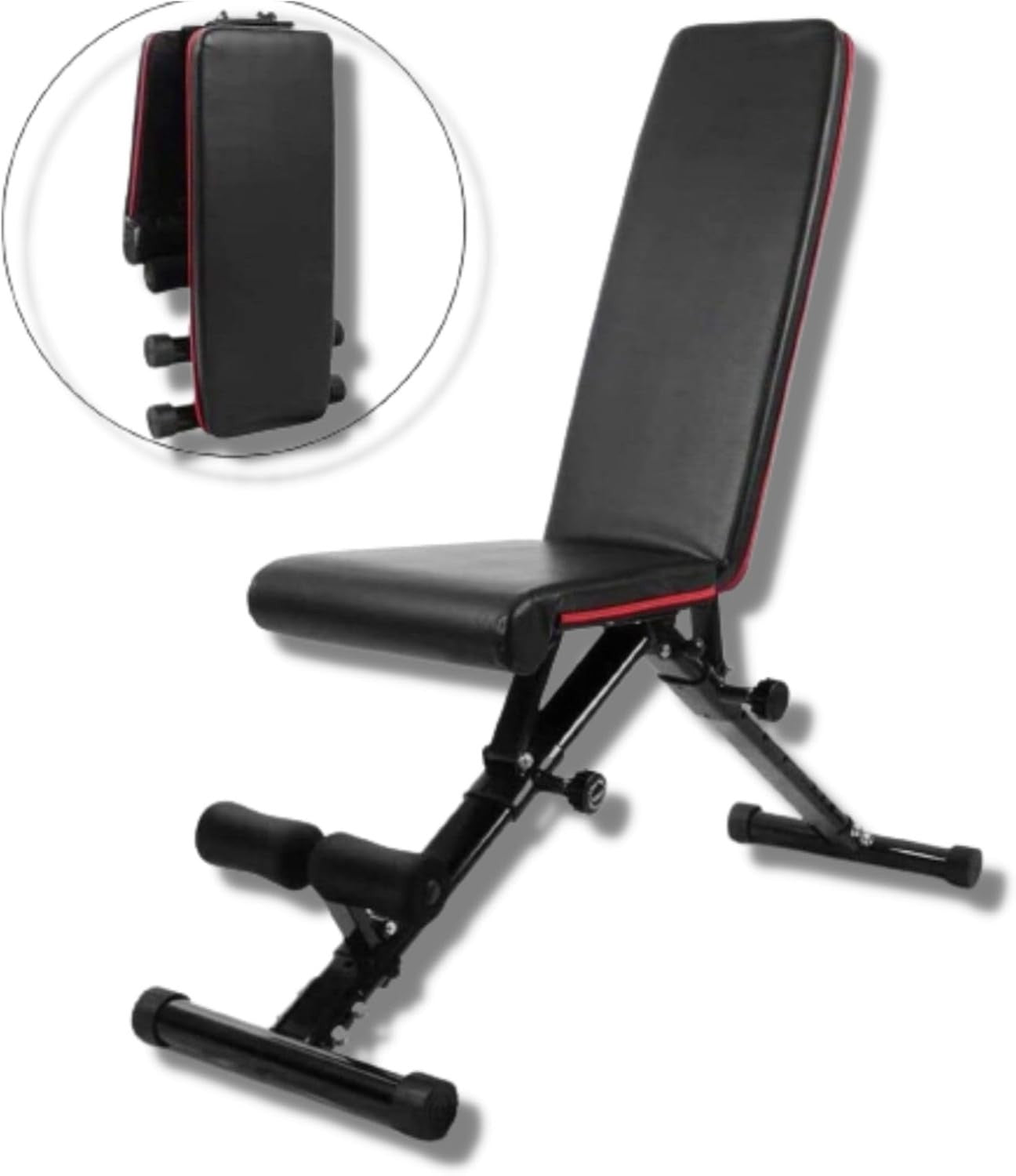 Foldable Adjustable Weight Bench Incline Decline Flat 400kg Home Gym