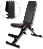 Foldable Adjustable Weight Bench Incline Decline Flat 400kg Home Gym