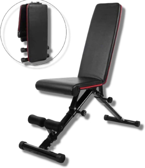 Foldable Adjustable Weight Bench Incline Decline Flat 400kg Home Gym