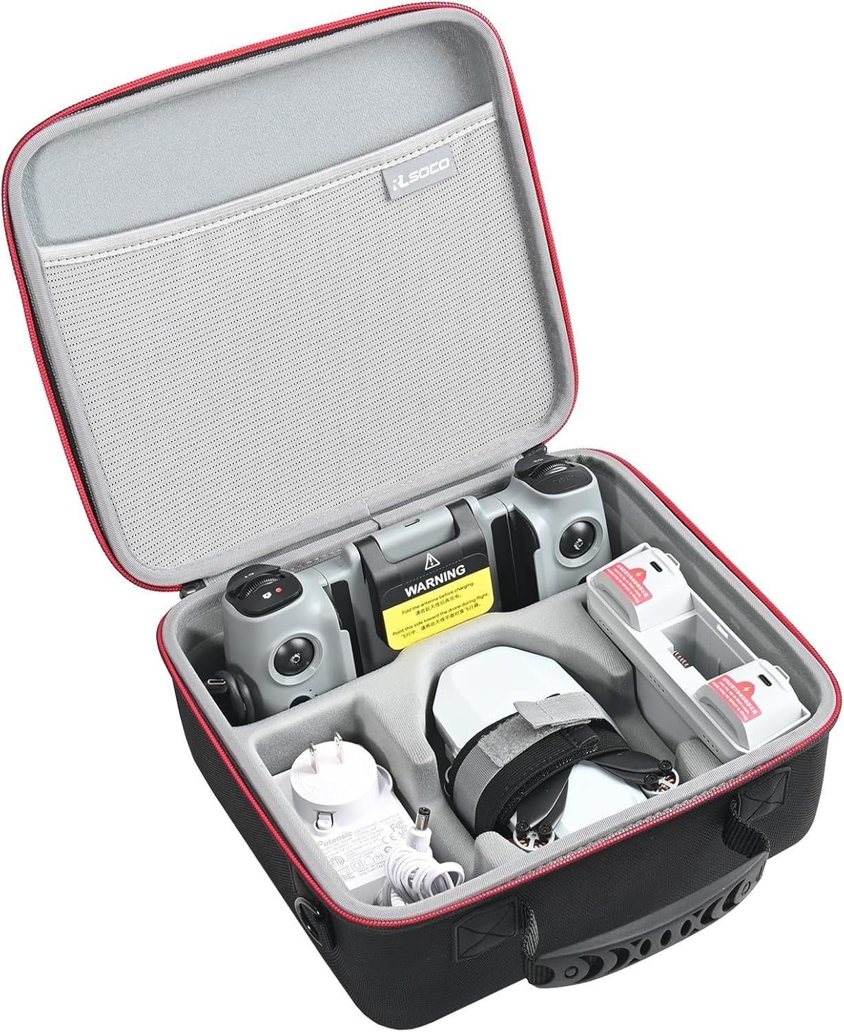 Hard EVA Travel Case for Potensic Atom 2 Drone & Accessories
