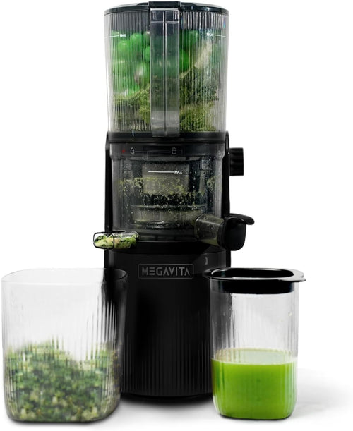 Cold Press Juicer Whole Fruit Slow Masticating High Yield Auto Reverse