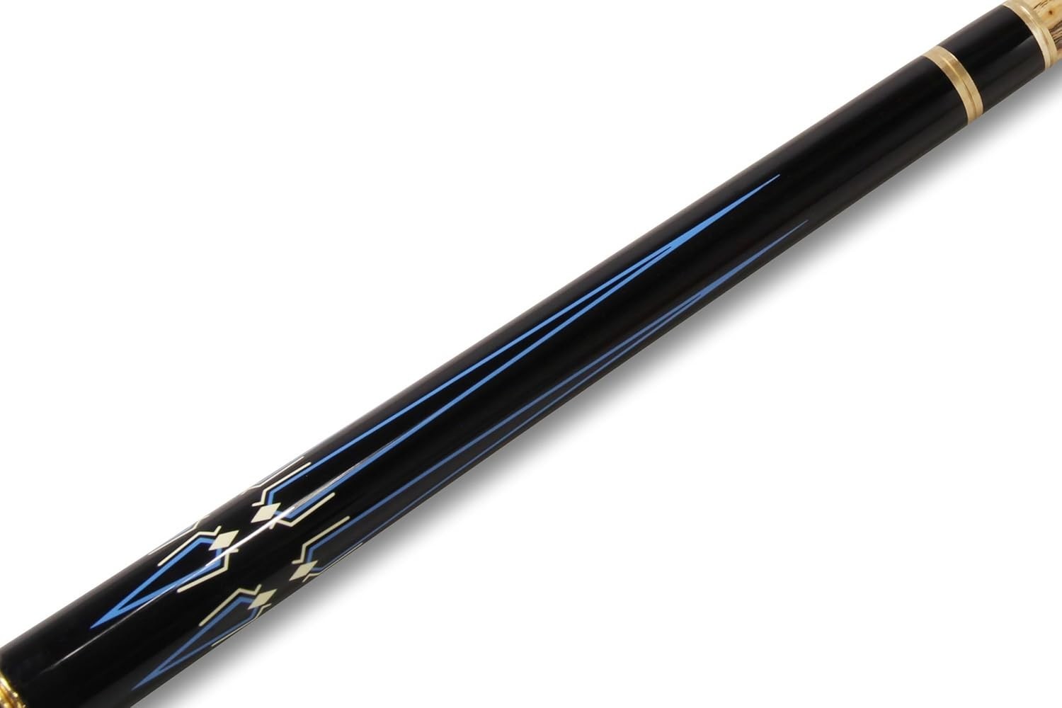 Adjustable Pool Cue 45–57in 4pc Ash Cue 10mm Tip Space Saving