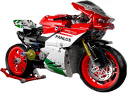 803-Piece Motorcycle Building Kit with Realistic Details & Safe ABS Plastic