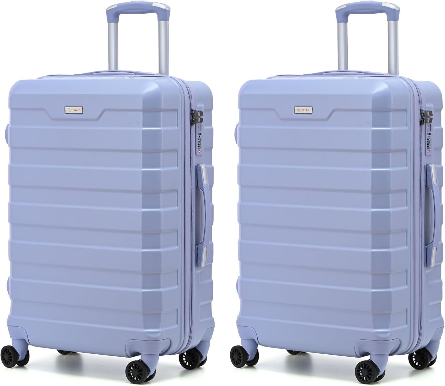 Carry On Travel Luggage Set 20” x2 Lightweight Hard Shell TSA Spinner
