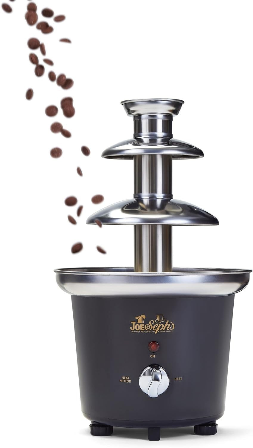 Chocolate Caramel Fountain Machine 1L Stainless Steel Dessert Maker