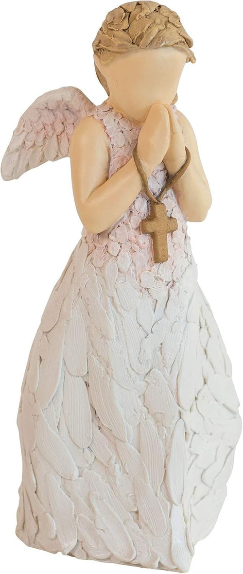 Angel of Strength Figurine Resin Sculpture ✨ Inspiring Home Décor Gift 15.5cm