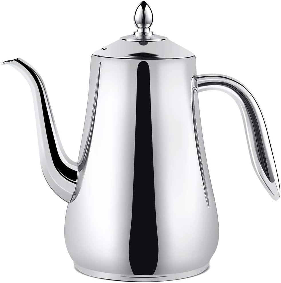 Stainless Steel Teapot 1.75L Infuser Loose Leaf Tea Coffee Server