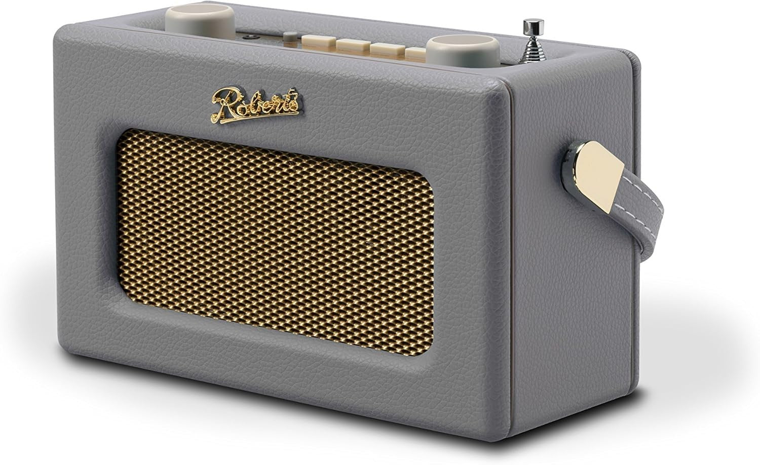 Portable DAB DAB+ FM Radio Bluetooth Retro Dove Grey