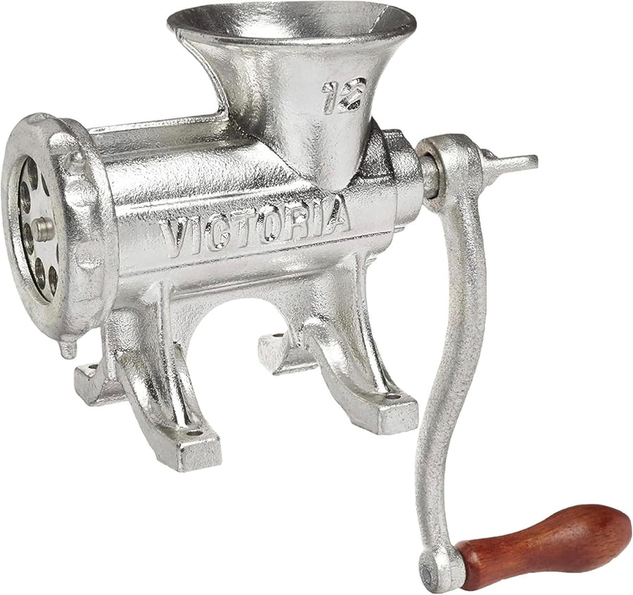 No 12 Cast Iron Meat Grinder Sausage Stuffer Manual Mincer Black