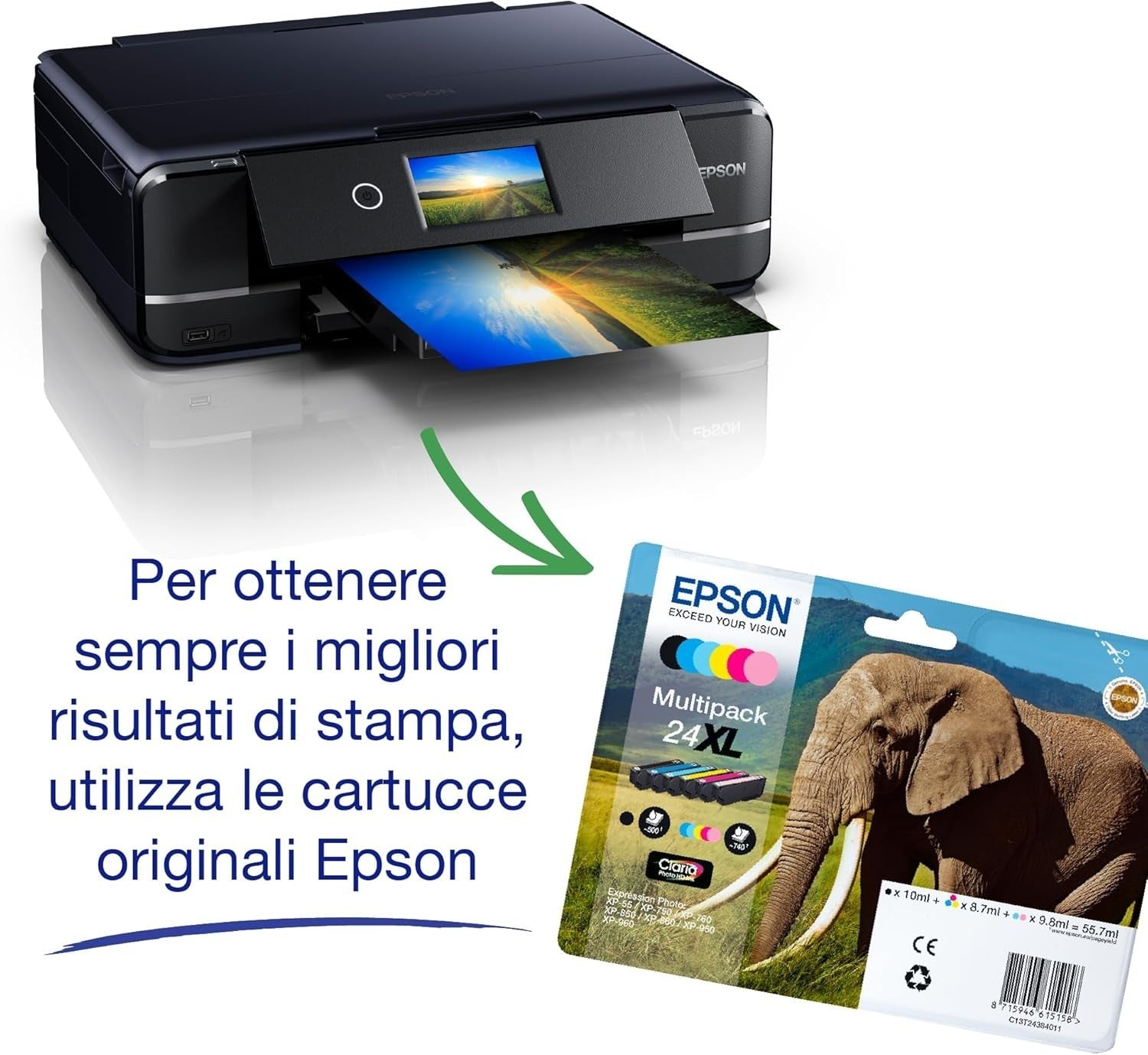 Black A3 Photo Inkjet Printer WiFi Auto-Duplex 6-Colour 28ppm