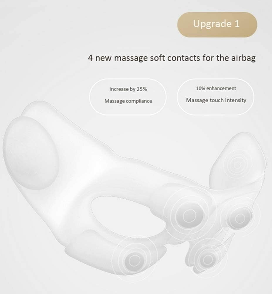 Heated Eye Massager Air Pressure Hot Compress Foldable