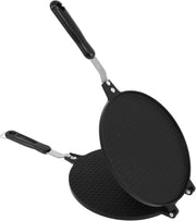 Non-Stick Waffle Cone & Egg Roll Pan | 22cm Aluminum Crepe Maker for Gas Stove