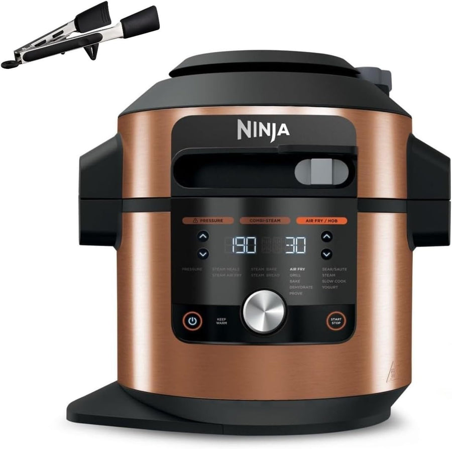 14in1 SmartLid Multi Cooker Air Fryer 7.5L Pressure Grill Bake Steam
