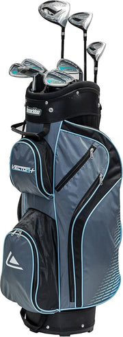 Ladies Right Hand Golf Club Set Graphite 460cc Driver Irons Cart Bag