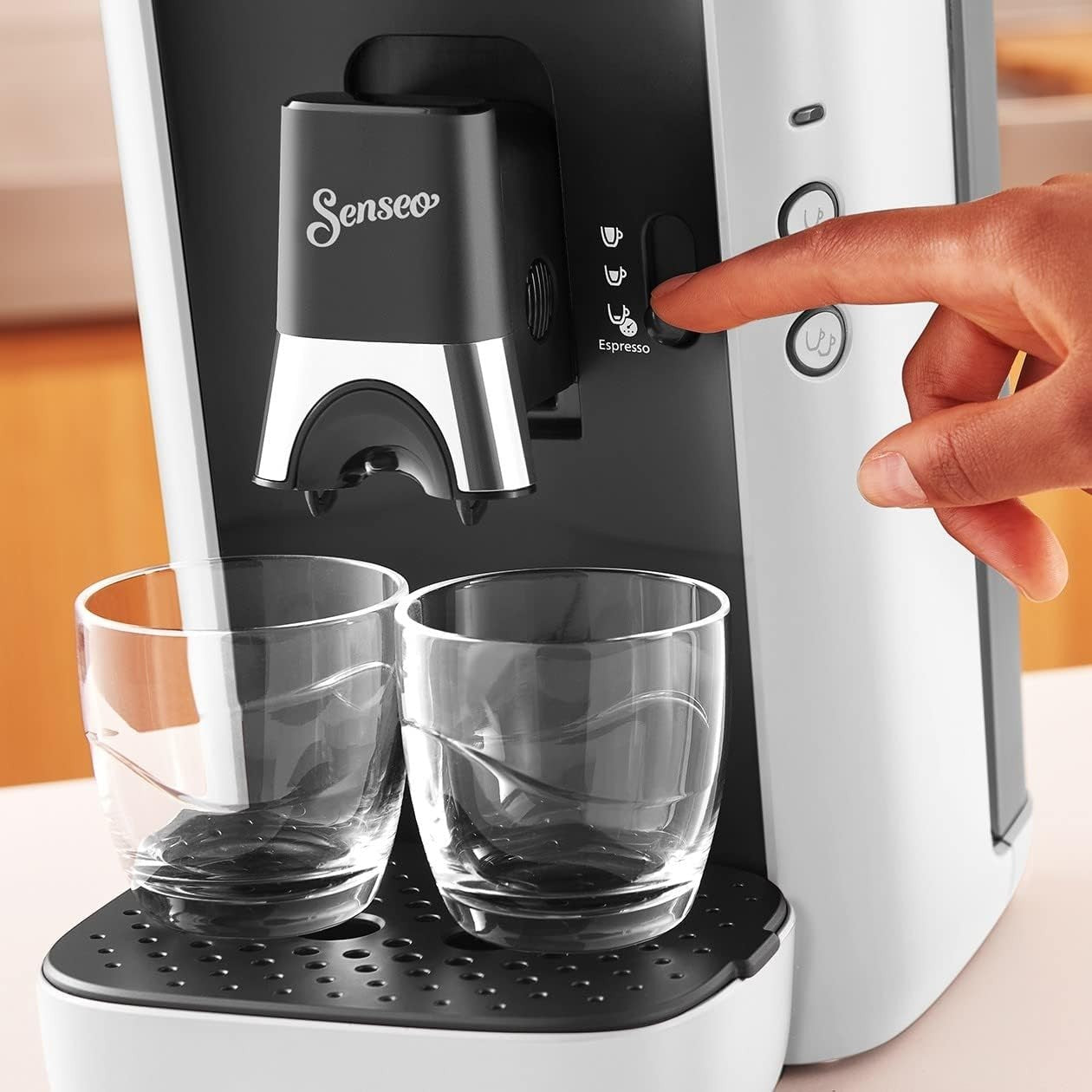 Coffee Pod Machine with 1.2L Tank | 1450W Espresso Maker