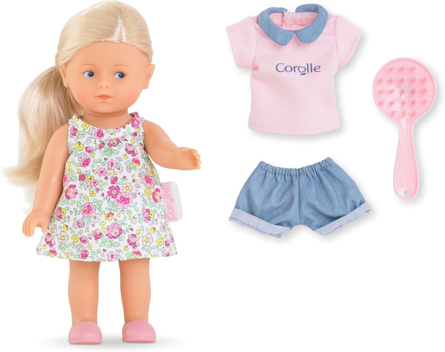 20cm Mini Doll Gift Set Vanilla Scent Floral Dress Extra Outfit