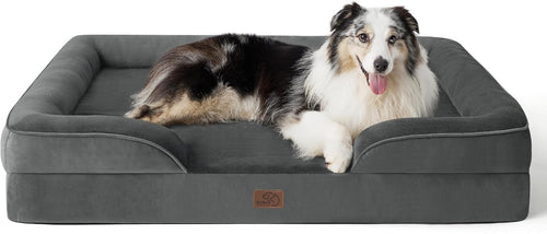 XL Orthopedic Dog Bed Waterproof Washable Sofa 106x80x16cm