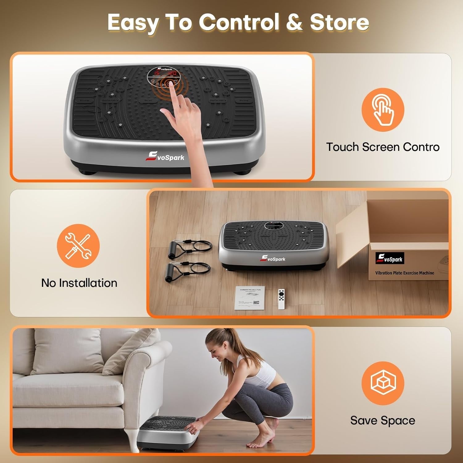 2D 3D Vibration Plate Exercise Platform Dual Motor Lymphatic Trainer