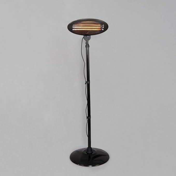 2000W Outdoor Patio Heater | Radiant Carbon Fibre | Freestanding or Wall Mount