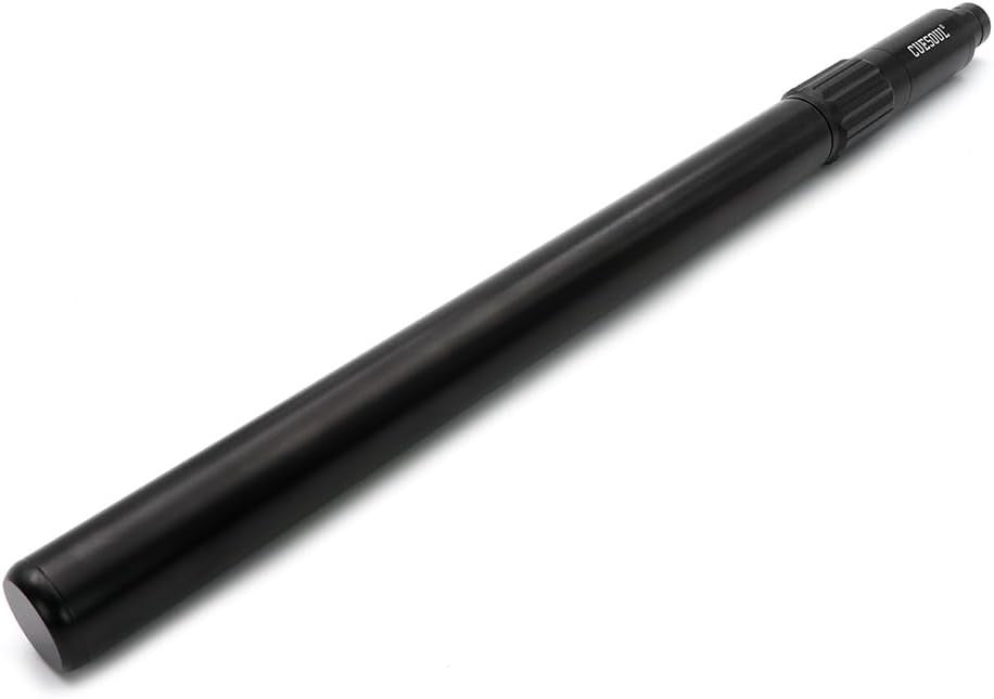Handcrafted 57in Snooker Cue 18oz 9.5mm Tip Dual Extensions Case