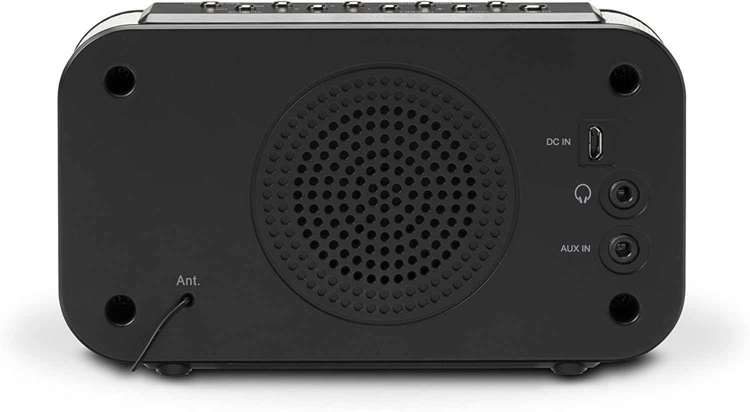 DAB/DAB+/FM Alarm Clock Radio with Anytime Snooze - Black Digital