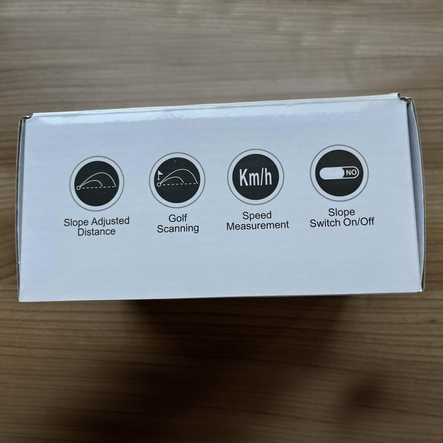 Golf Rangefinder 1100Y Slope On Off Flag Vibration 6X Accuracy