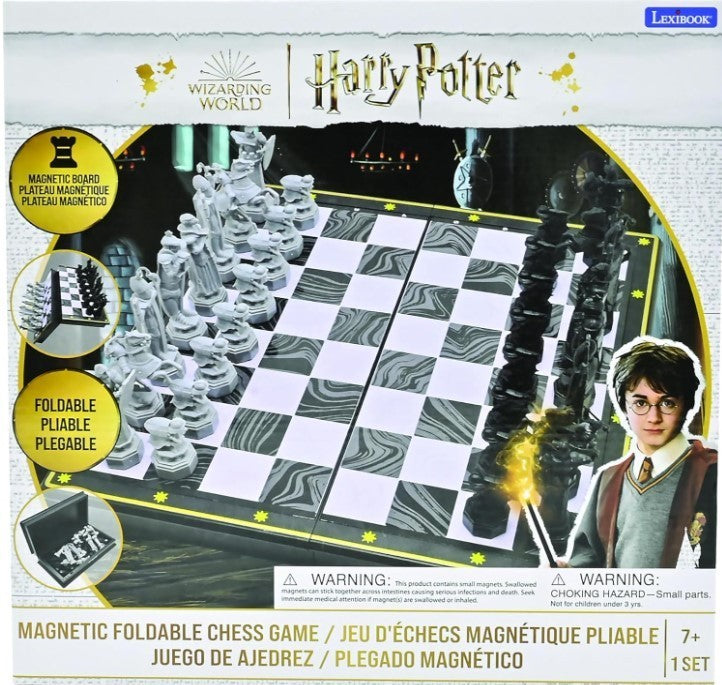 Magnetic Foldable Chess Set | Portable Strategy Board Game | 32-Piece Family Set