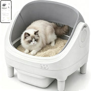 Self Cleaning Cat Litter Box Automatic APP Control Large Odor Free Bin
