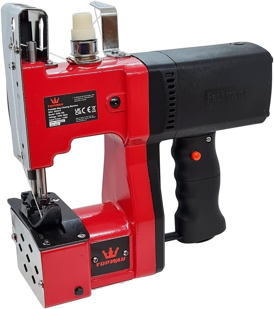 Portable Bag Closer Machine Electric Sack Stitcher 220V 2000SPM