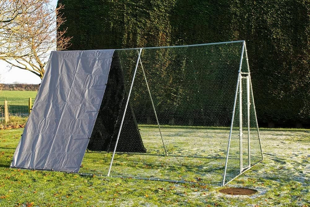 Walk In Chicken Run 2.5x4m Galvanised Steel Heavy Duty Cage Cover